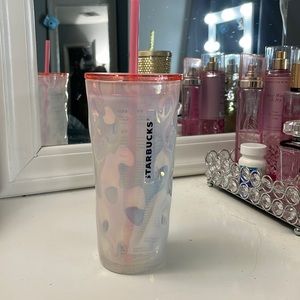 Starbucks pink cup